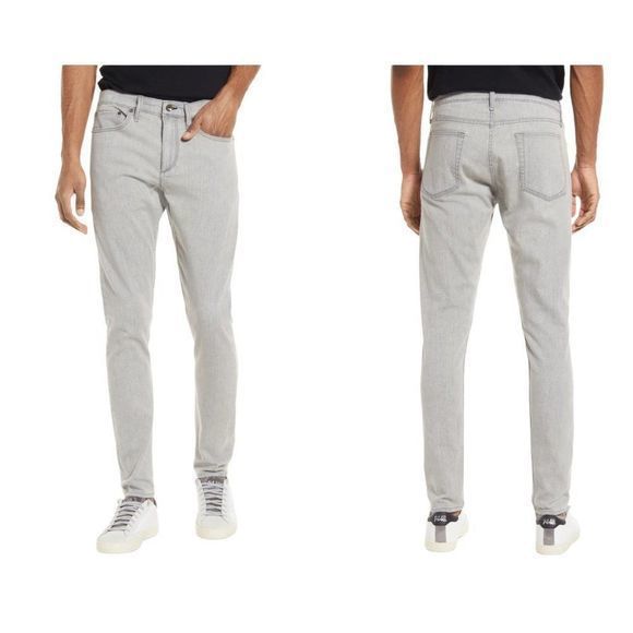 NWOT RAG & BONE Fit 1 Aero Stretch Skinny Jeans in Vintage Grey (Size 32 X 32) - Picture 11 of 11